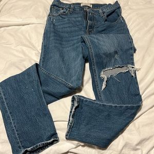 Abercrombie & Fitch “The 90’s Straight Ultra High Rise” Jeans